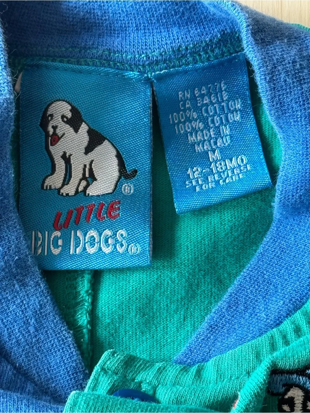 Little Big Dogs | Vintage “Big Dog and the Bonestalk” Embroidered Romper
